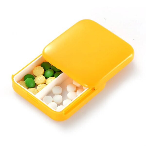 Compact 2-Grid Portable Mini Pill Box - Image 5