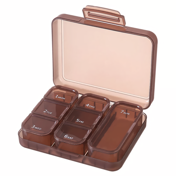 7-Compartment Moisture Proof Pill Organizer - Image 5
