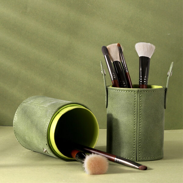 Professional Green Makeup Brush Holder Organizer - Image 5
