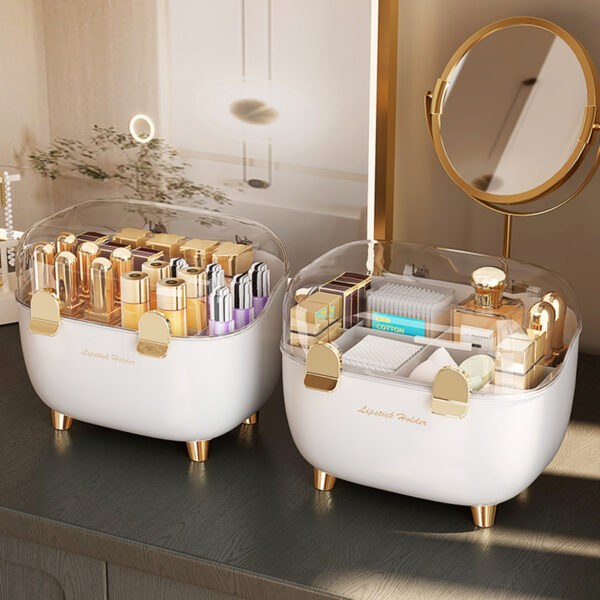 Lipstick Holder Organizer with Dustproof Lid - Image 3