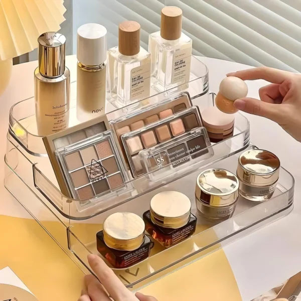 3 Tier Clear Display Risers Stand - Image 5