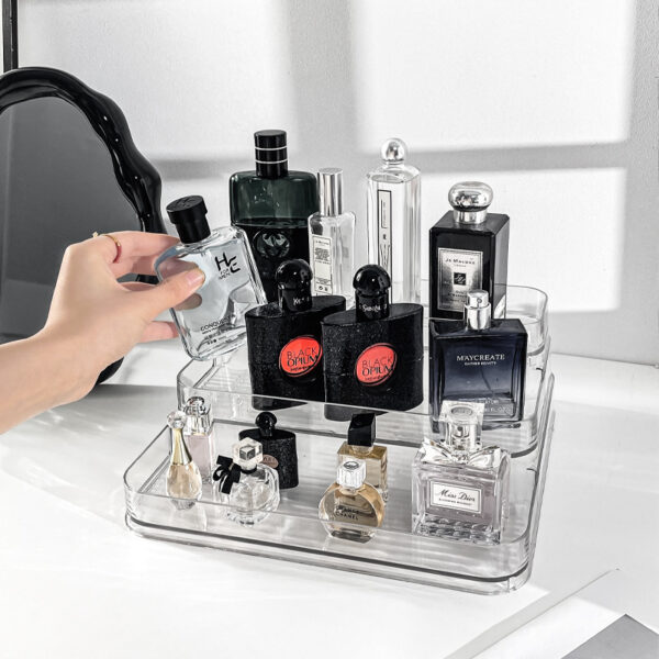 3 Tier Clear Display Risers Stand - Image 2