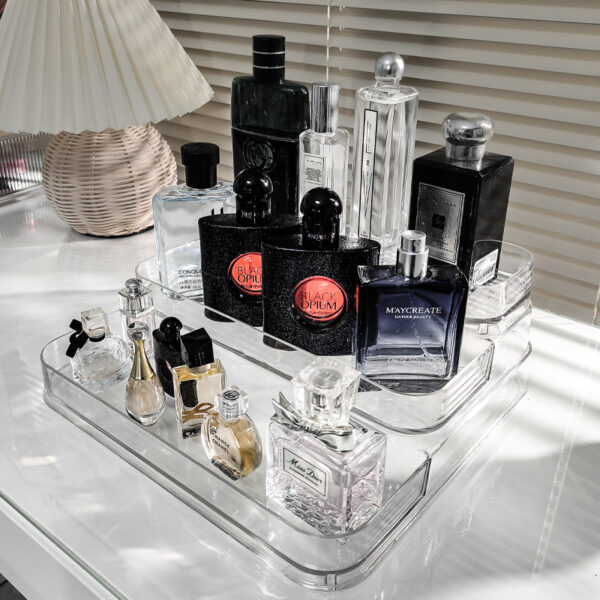 3 Tier Clear Display Risers Stand - Image 4