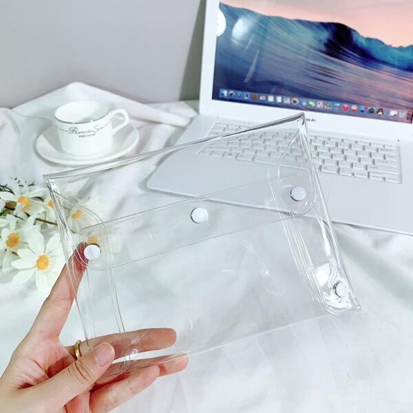 Transparent PVC Cosmetic Bag - Image 3