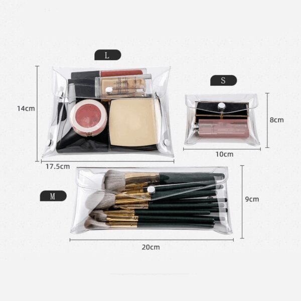 Transparent PVC Cosmetic Bag - Image 6