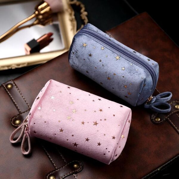 Velvet Makeup Bag Organizer - Image 3