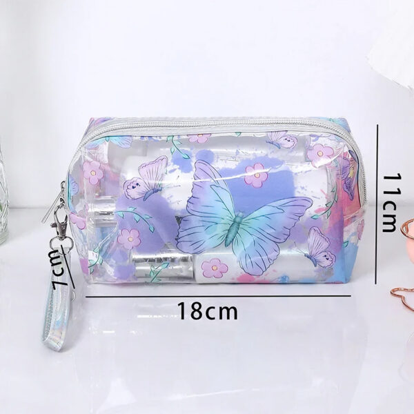Travel Transparent Cosmetic Bag - Image 6