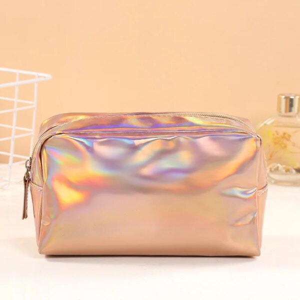 Solid Color Laser Makeup Bag - Image 6