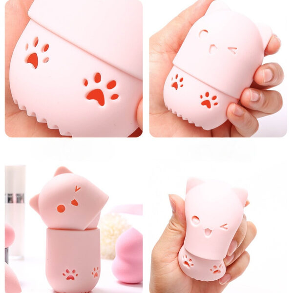 Silicone Cosmetic Blender Sponge Holder - Image 6