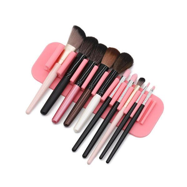 Wall-Mounted Silicone Makeup Brush Holder - Image 5