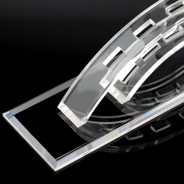 2PCS Professional Stainless Steel Eyelash Tweezers Set - Image 5