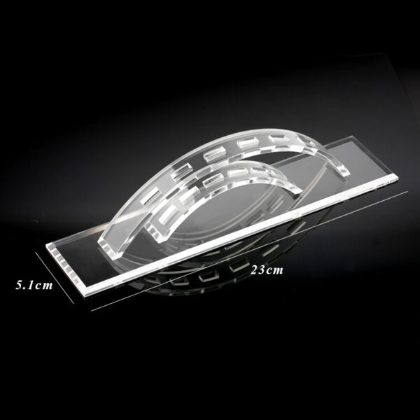2PCS Professional Stainless Steel Eyelash Tweezers Set - Image 6