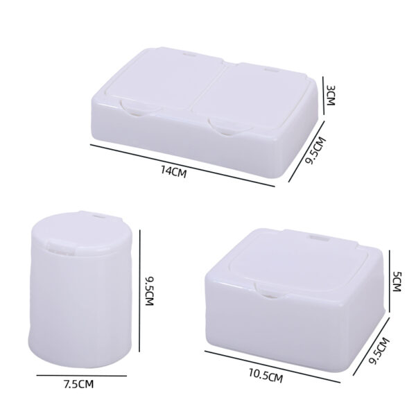 3Pcs Lash Extension Tool Storage Box Set - Image 6
