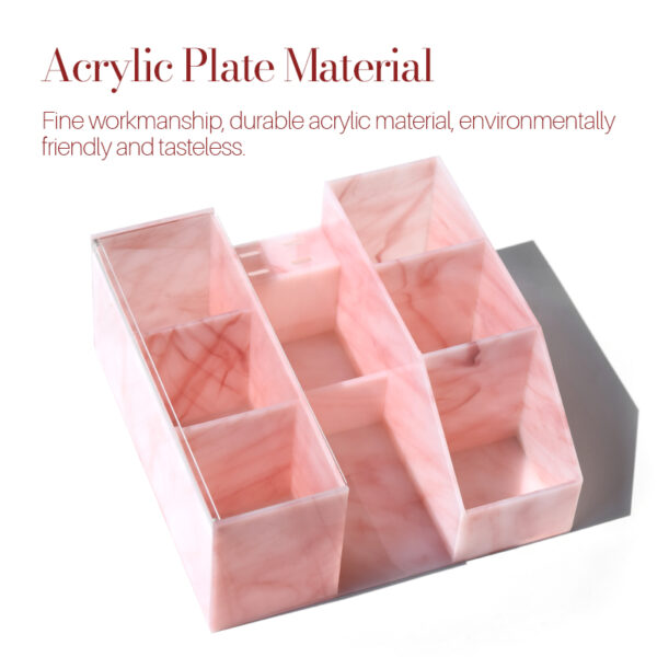 Multifunctional Acrylic Eyelash Tool Storage Box - Image 2