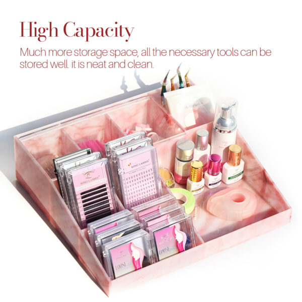 Large Capacity Multifunctional Eyelash Storage Box - Image 5