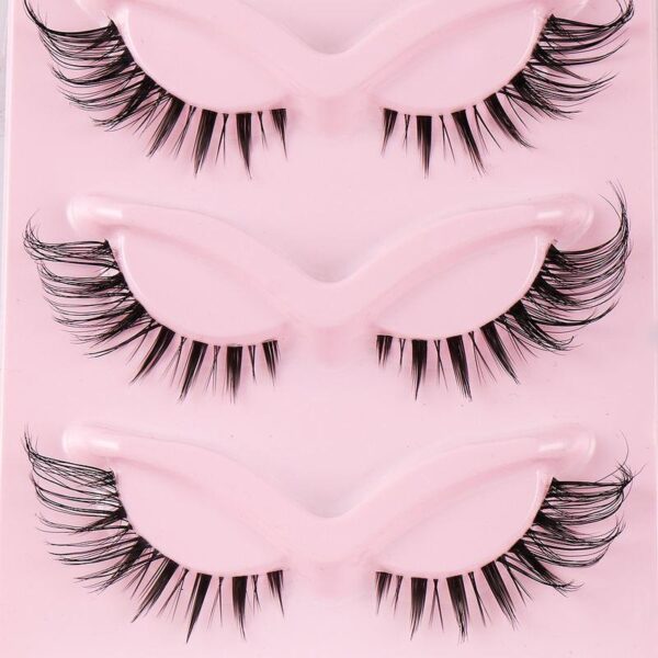 5 Pair 3D Cat Eye Fox Eye Lashes - Image 5