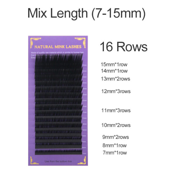 Soft Curl Faux Mink Individual Eyelash Extensions - Image 9