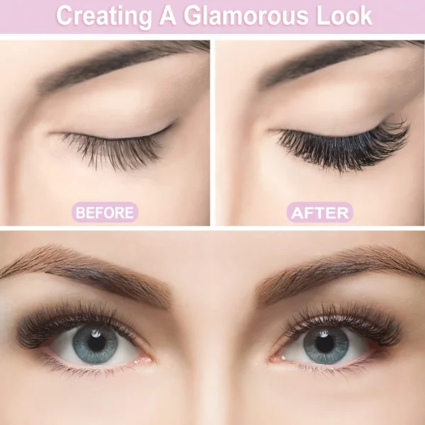 Faux Mink Eyelashes Set - Image 3