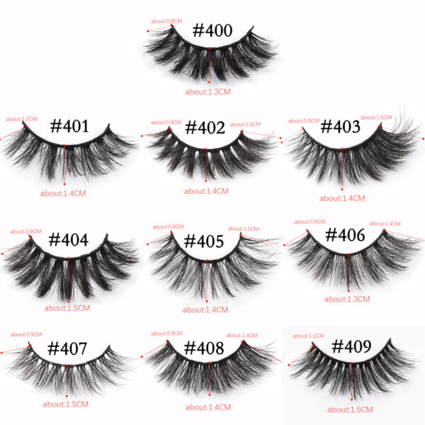 Faux Mink Eyelashes Set - Image 8