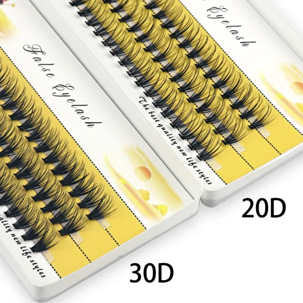 Natural 3D Mink Eyelash Extensions - Image 4