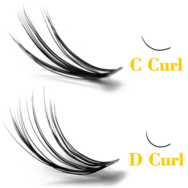 Natural 3D Mink Eyelash Extensions - Image 3