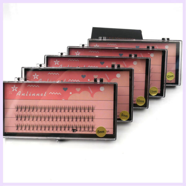 Professional Makeup Cluster Eyelash Extensions - Image 6