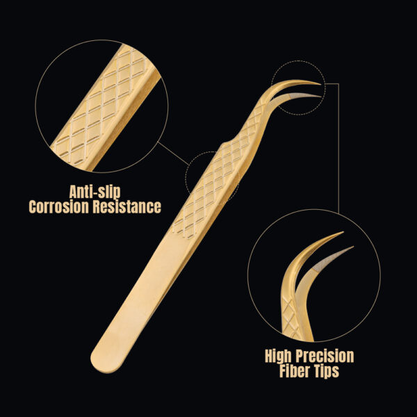Eyelash Extension Tweezers - Image 4