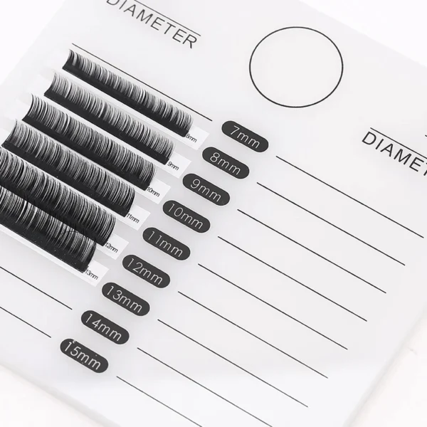 Acrylic False Eyelashes Palette with Tick Mark Stand - Image 6