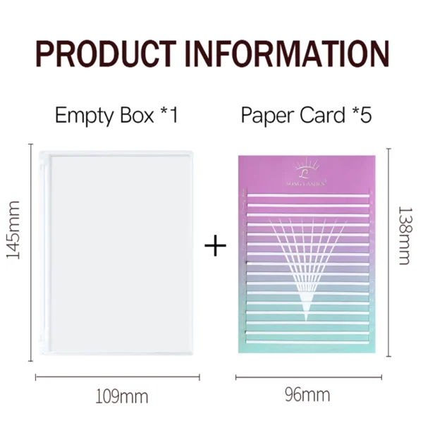 Box Tray for Fans & Eyelash Extensions - Image 8