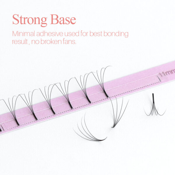 Premade Fans Long Stem Eyelashes - Image 3