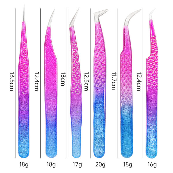 Ice Flower Eyelash Tweezers - Image 7