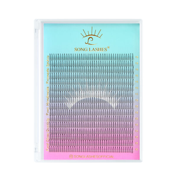 A-Shape Wispy Fairy Fans Premade Eyelashes - Image 6