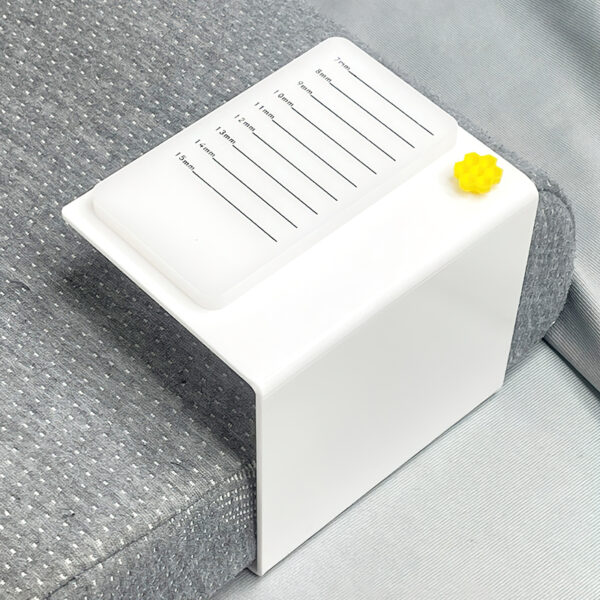 Portable Eyelash Extension Pillow and Glue Holder Tray - Image 6