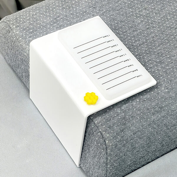 Portable Eyelash Extension Pillow and Glue Holder Tray - Image 3