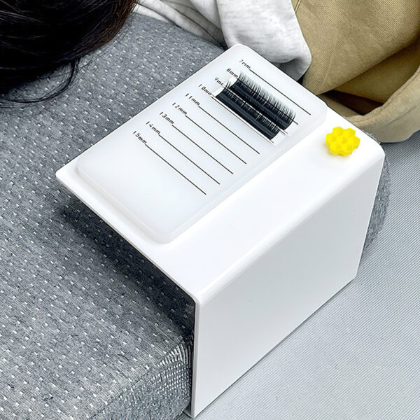 Portable Eyelash Extension Pillow and Glue Holder Tray - Image 4