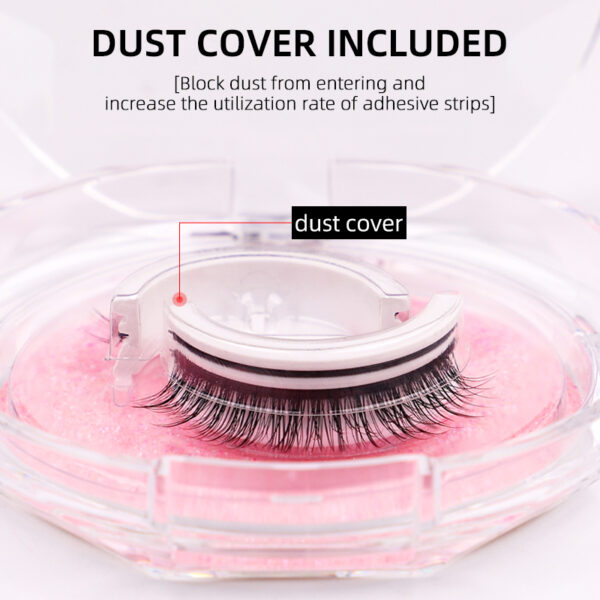Reusable Self-Adhesive Faux Mink Eyelashes - Image 7