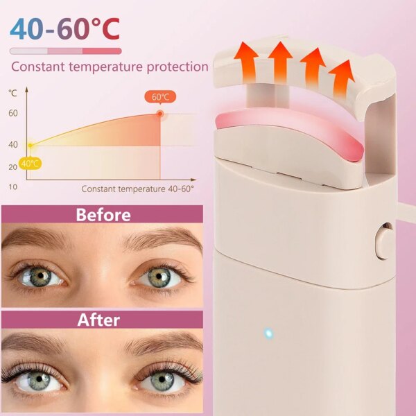 Electric Heated Eyelash Curler - Image 4