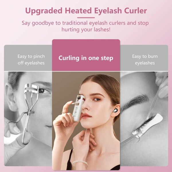 Electric Heated Eyelash Curler - Image 2