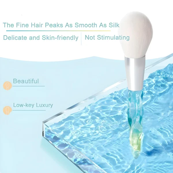 Crystal Handle Powder Makeup Brush - Image 4
