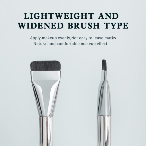 Ultra Thin Synthetic Hair Face Contour Brush - Image 3