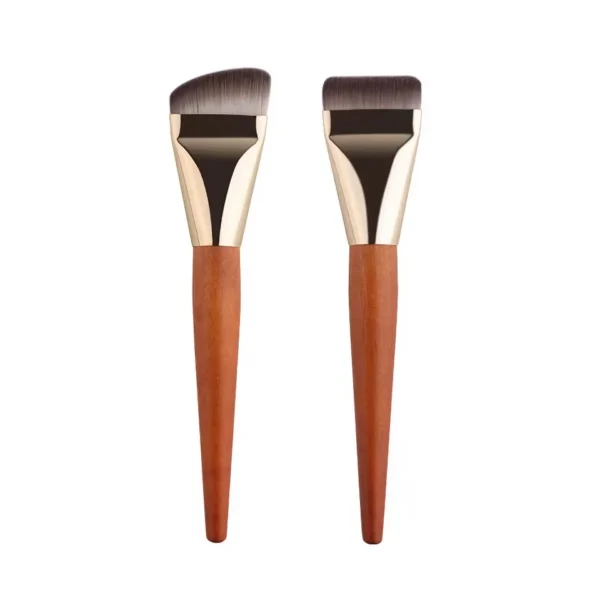 Ultra Thin Flat Foundation Brush for Seamless Makeup Application - Image 7
