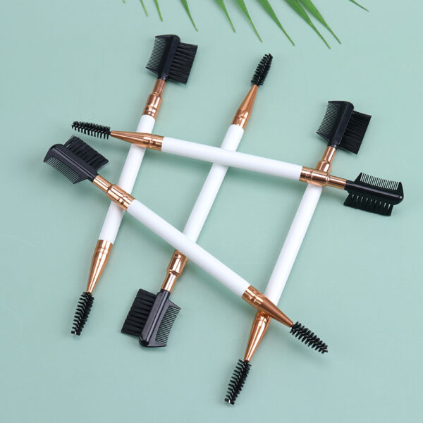 Double Ended Eyebrow and Eyelash Comb Brush - Image 8