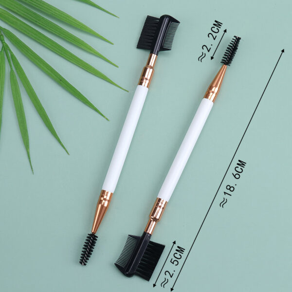 Double Ended Eyebrow and Eyelash Comb Brush - Image 10