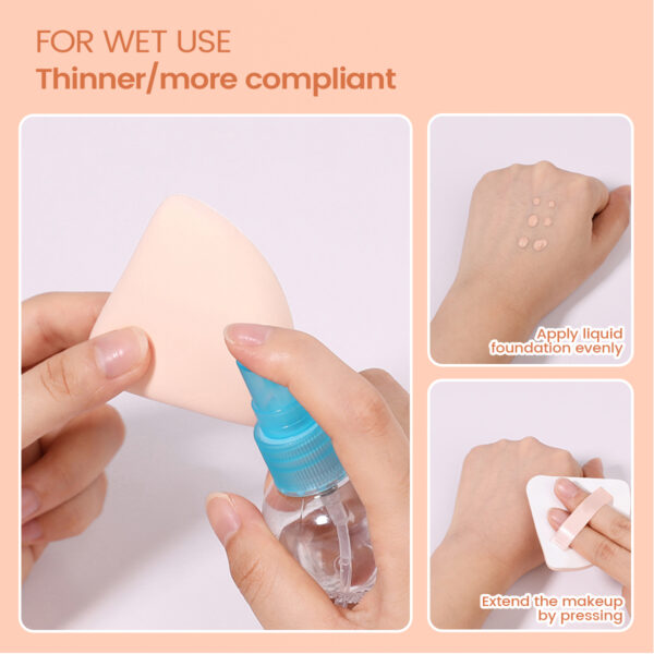 3-Shapes Makeup Sponge Set - Image 4