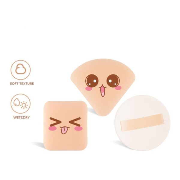 3-Shapes Makeup Sponge Set - Image 6