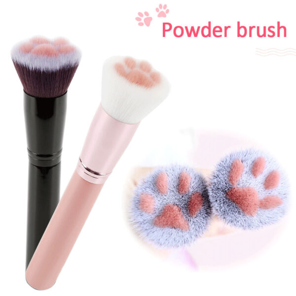 Cat Paw Makeup Brushes – Cute & Versatile Beauty Tools - Image 2