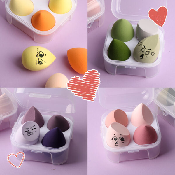 4-Piece Makeup Sponge Set - Image 5