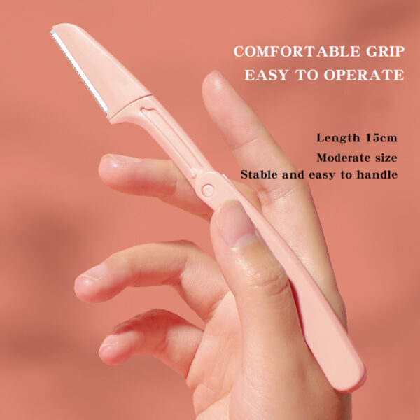 3 PCS Safety Eyebrow Trimmer Razor - Image 4