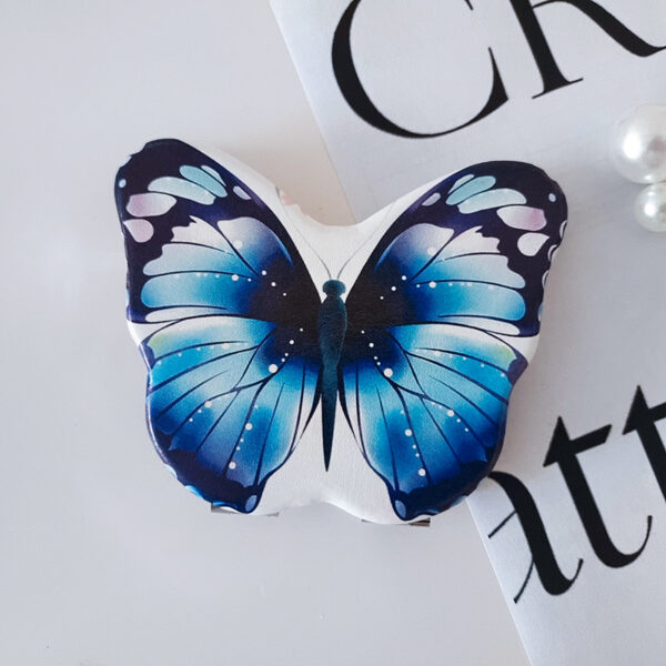 Compact Folding Butterfly Makeup Mirror - Image 5