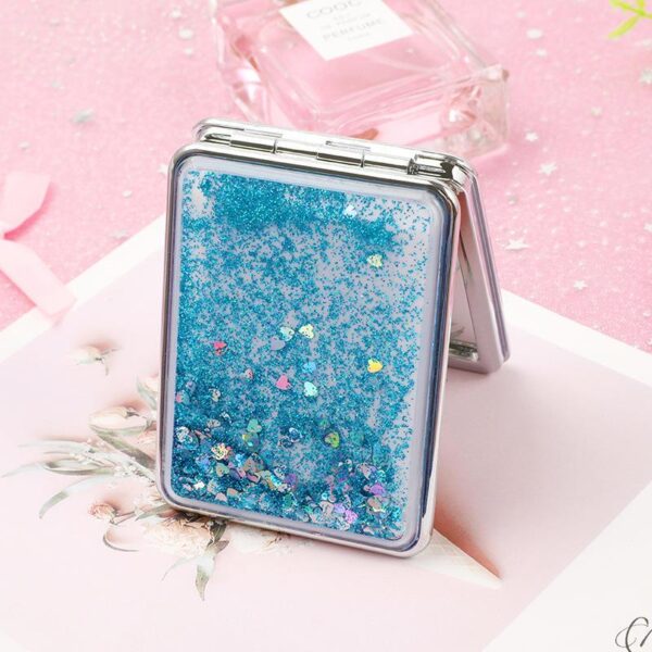 Flowing Sands Double-Sided Pocket Makeup Mirror - Image 6